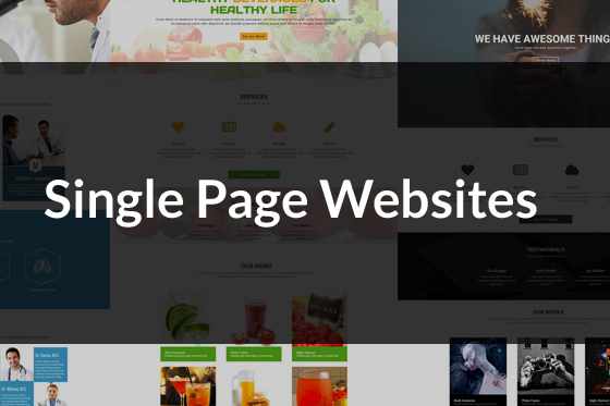 single-page-website
